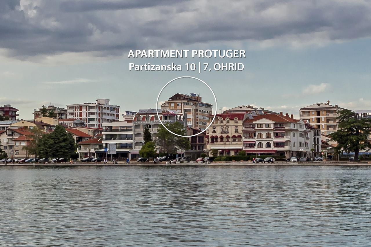 Апартаменты Protuger Охрид Экстерьер фото
